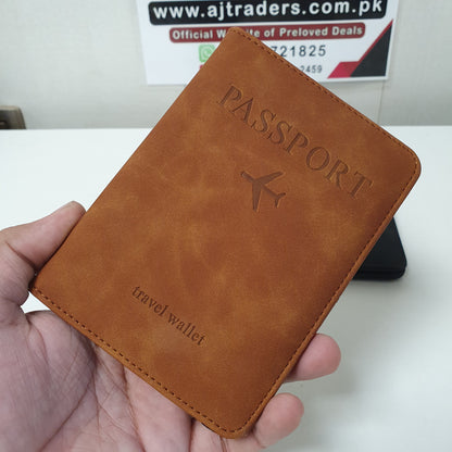 Wallet and Passport Cover 2in1 Leather, 121090
