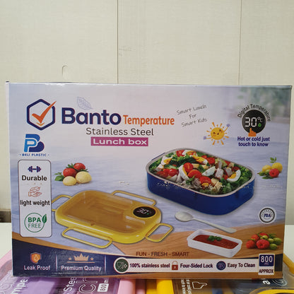 Banto Temperature Stainless Steel Lunch Box Digital Temperature, 121380