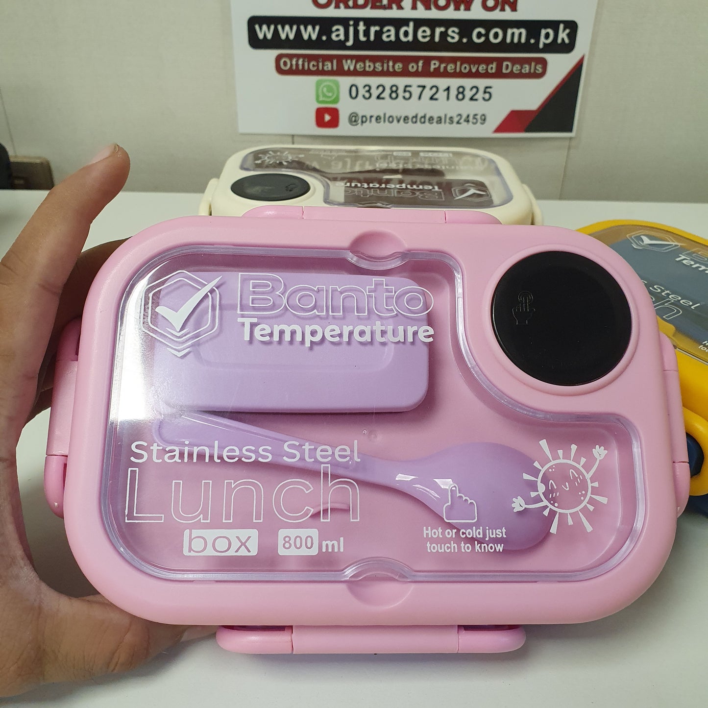 Banto Temperature Stainless Steel Lunch Box Digital Temperature, 121380