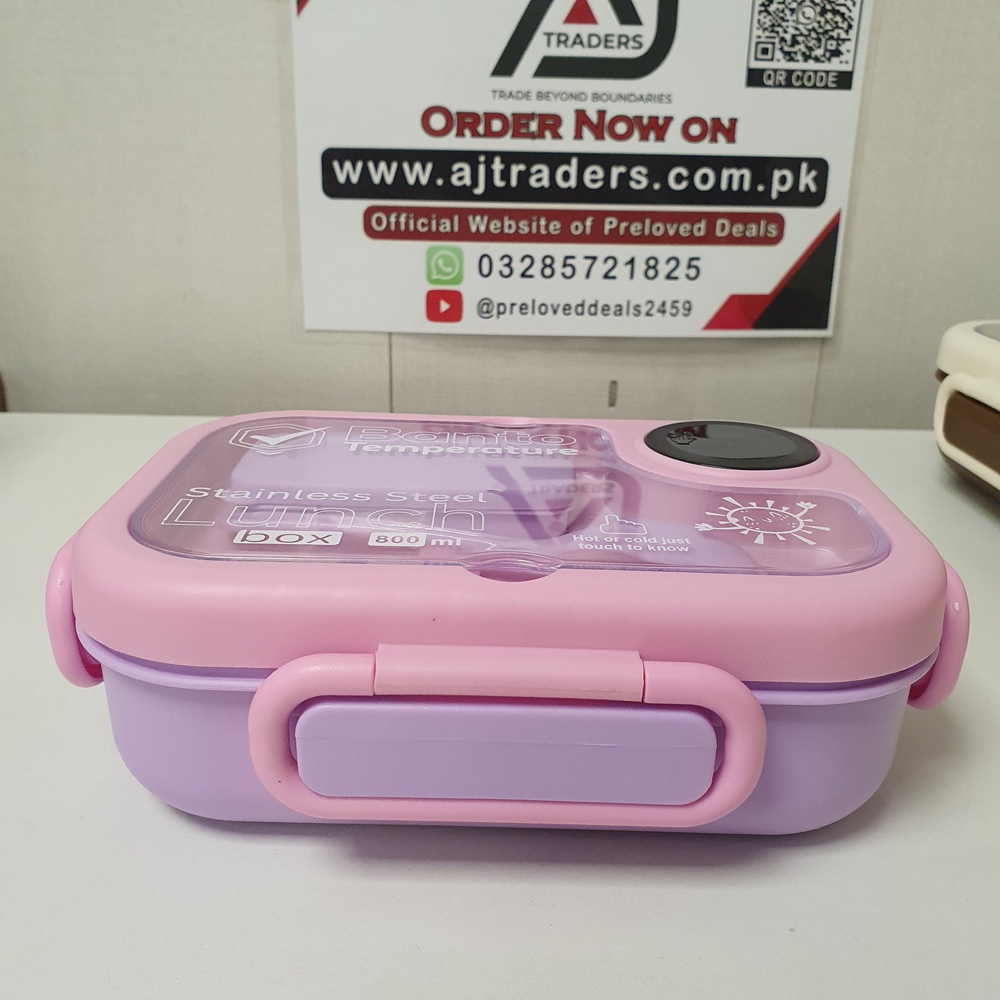 Banto Temperature Stainless Steel Lunch Box Digital Temperature, 121380