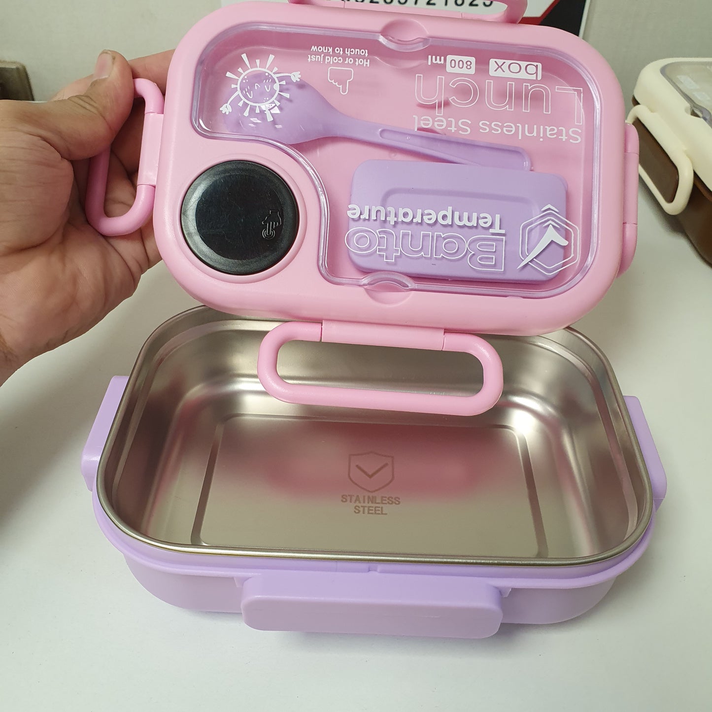 Banto Temperature Stainless Steel Lunch Box Digital Temperature, 121380