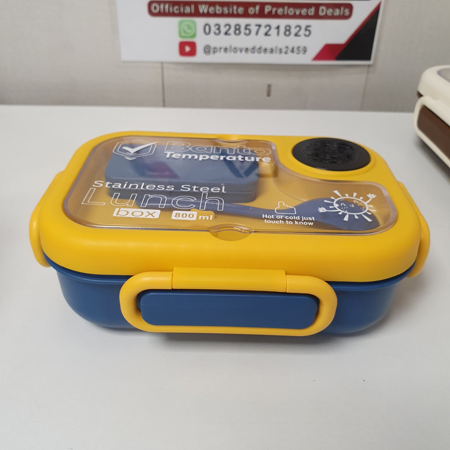 Banto Temperature Stainless Steel Lunch Box Digital Temperature, 121380