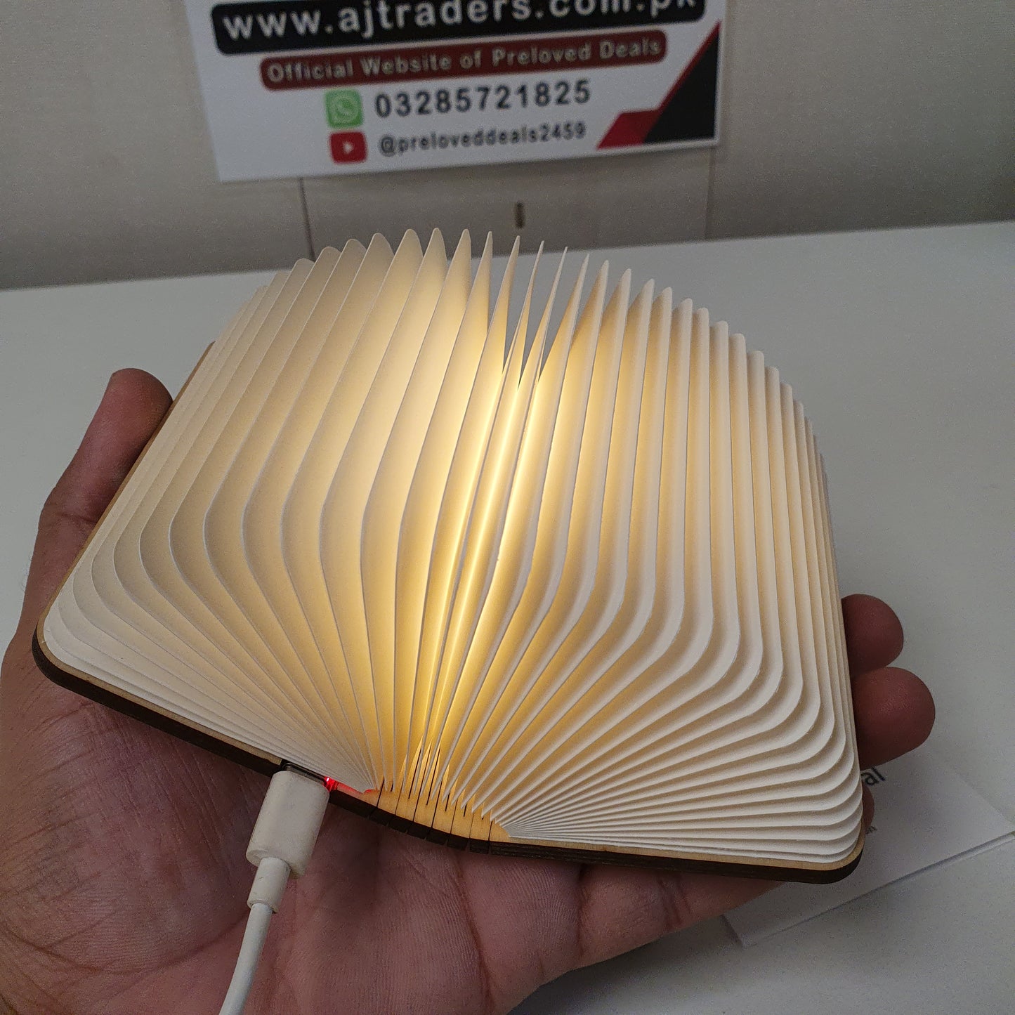 Led Book Lamp Rechargeable, 121200