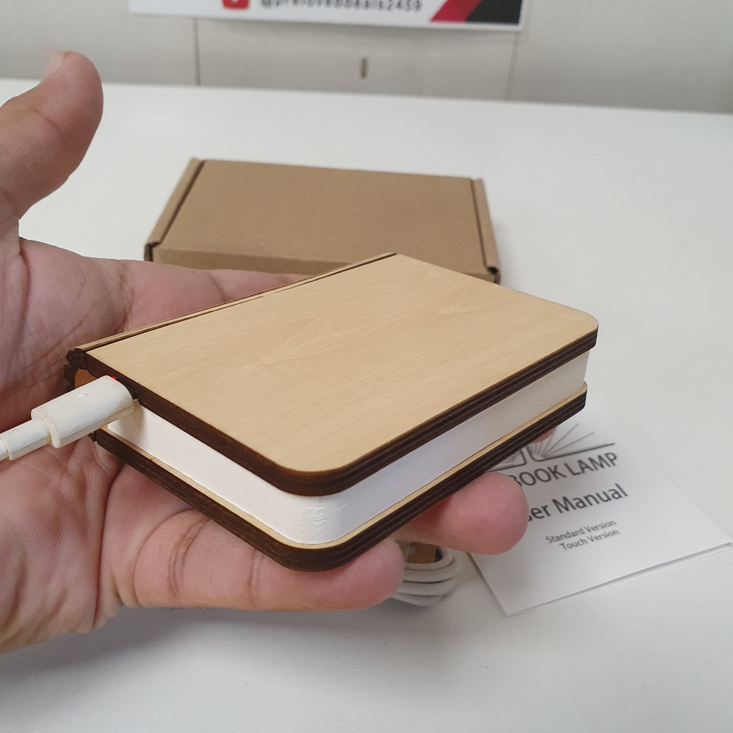 Led Book Lamp Rechargeable, 121200