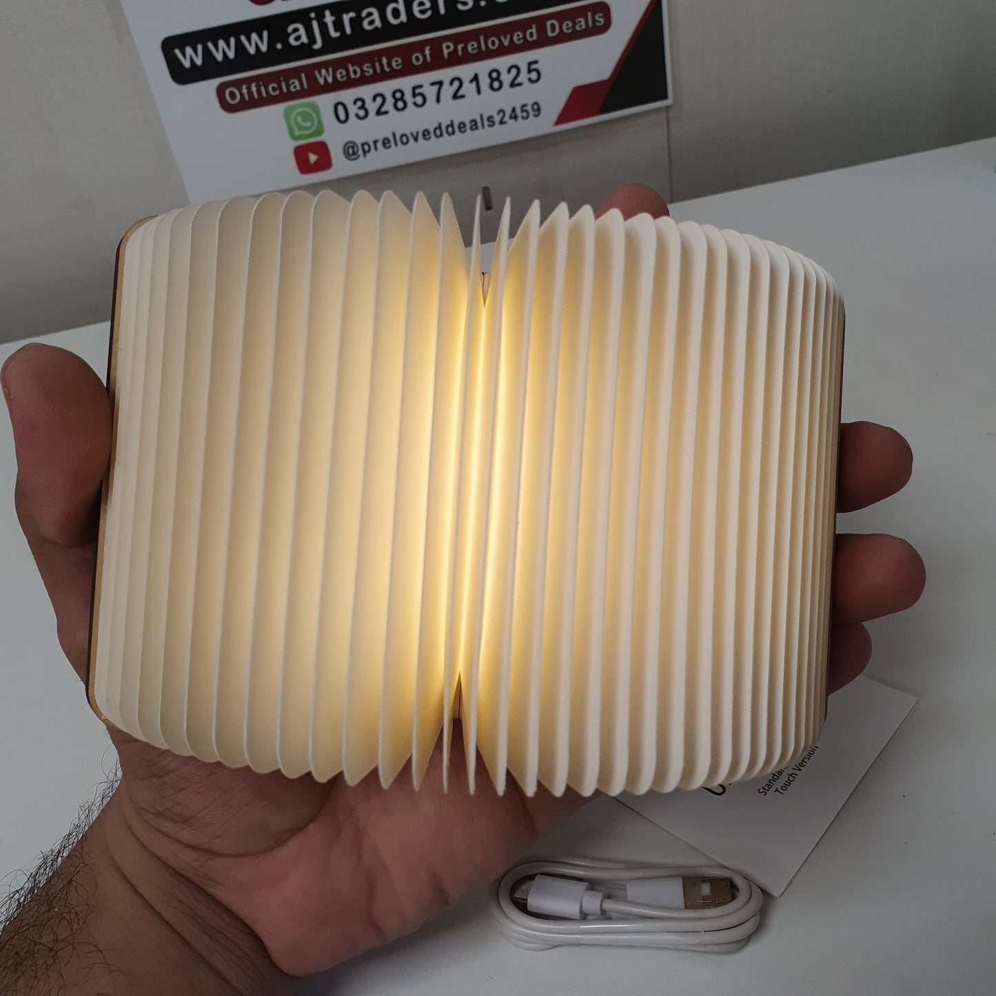 Led Book Lamp Rechargeable, 121200