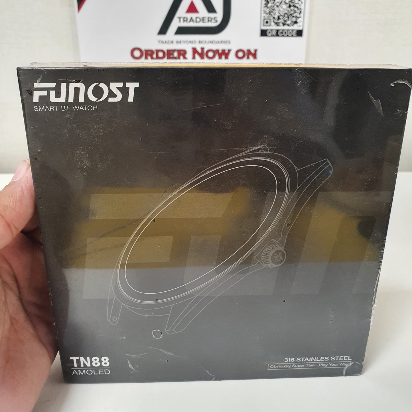 Funost TN88 Stainless Steel Smart Watch, 23650