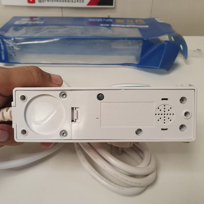 Hyundai Multi 2 Socket Extension Boardwith usb port and mobile stand, 24250