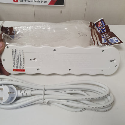 Hyundai KSC 8305 6 Soket Extension Board, 1