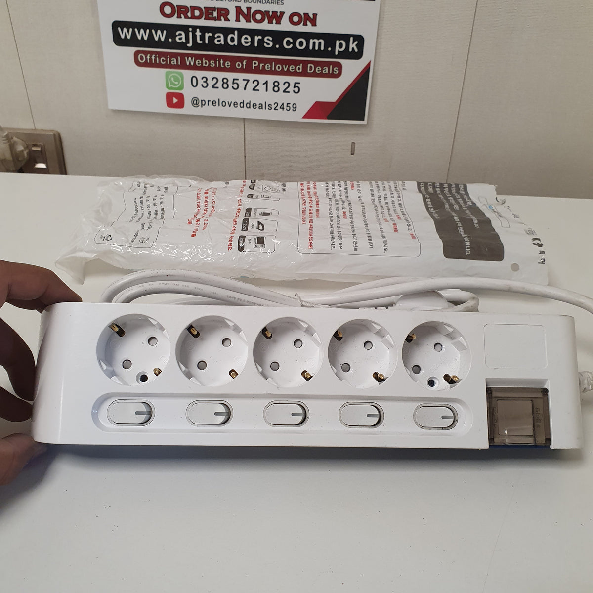 5 Socket Extenions Blue White Hyundai Made in Korea, 10