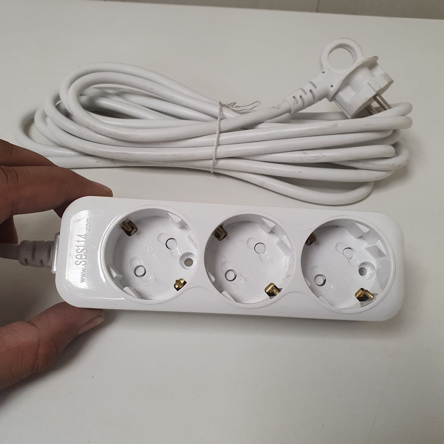 White 3 Socket Extenions by Hyundai Korea, 10