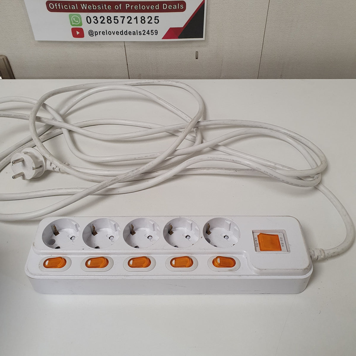 5 Socket Multi Switches Socket Extension Board, 20