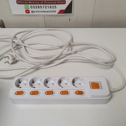 5 Socket Multi Switches Socket Extension Board, 20