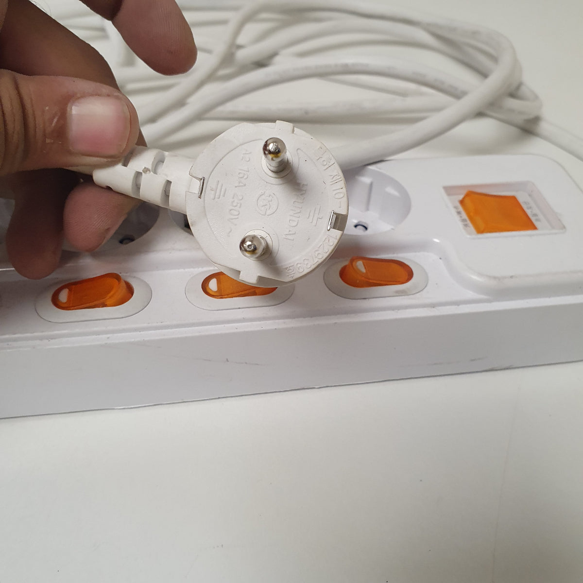 5 Socket Multi Switches Socket Extension Board, 20
