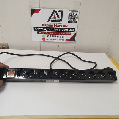 10 Sockets Black Extension Board Hyundai , 2