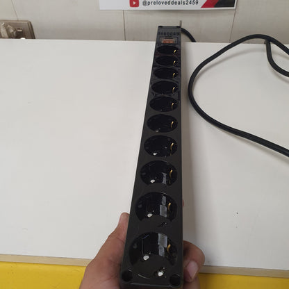 10 Sockets Black Extension Board Hyundai , 2