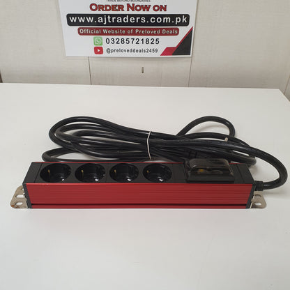 4 Socket Extension Board with Breaker System, 1