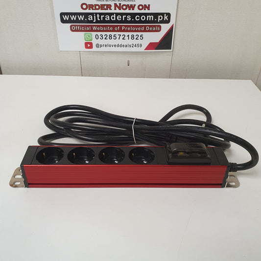 4 Socket Extension Board with Breaker System, 1