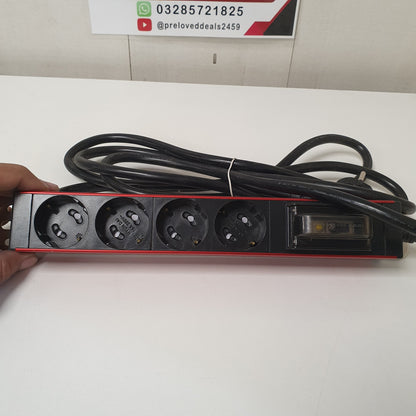 4 Socket Extension Board with Breaker System, 1