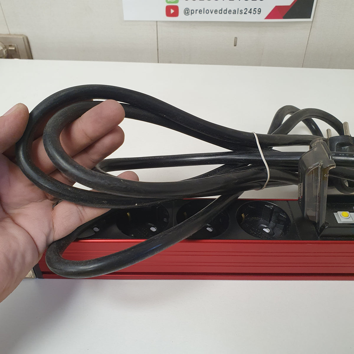 4 Socket Extension Board with Breaker System, 1