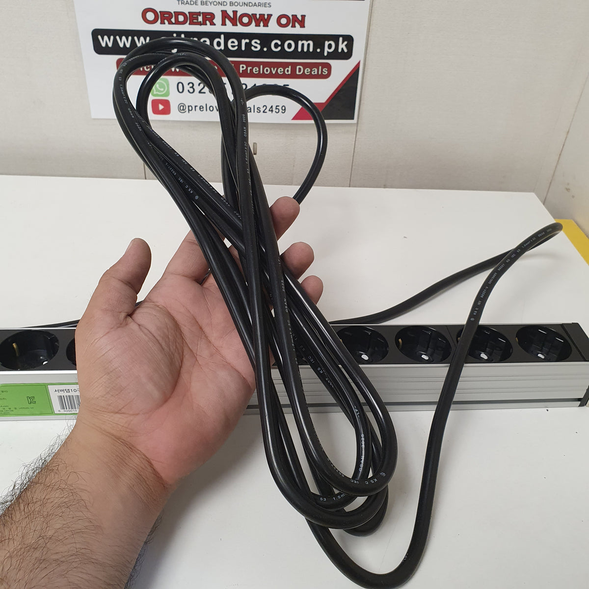Long 10 Socket Server Extension Heavy Duty 10 Sockets Extension Board, 6