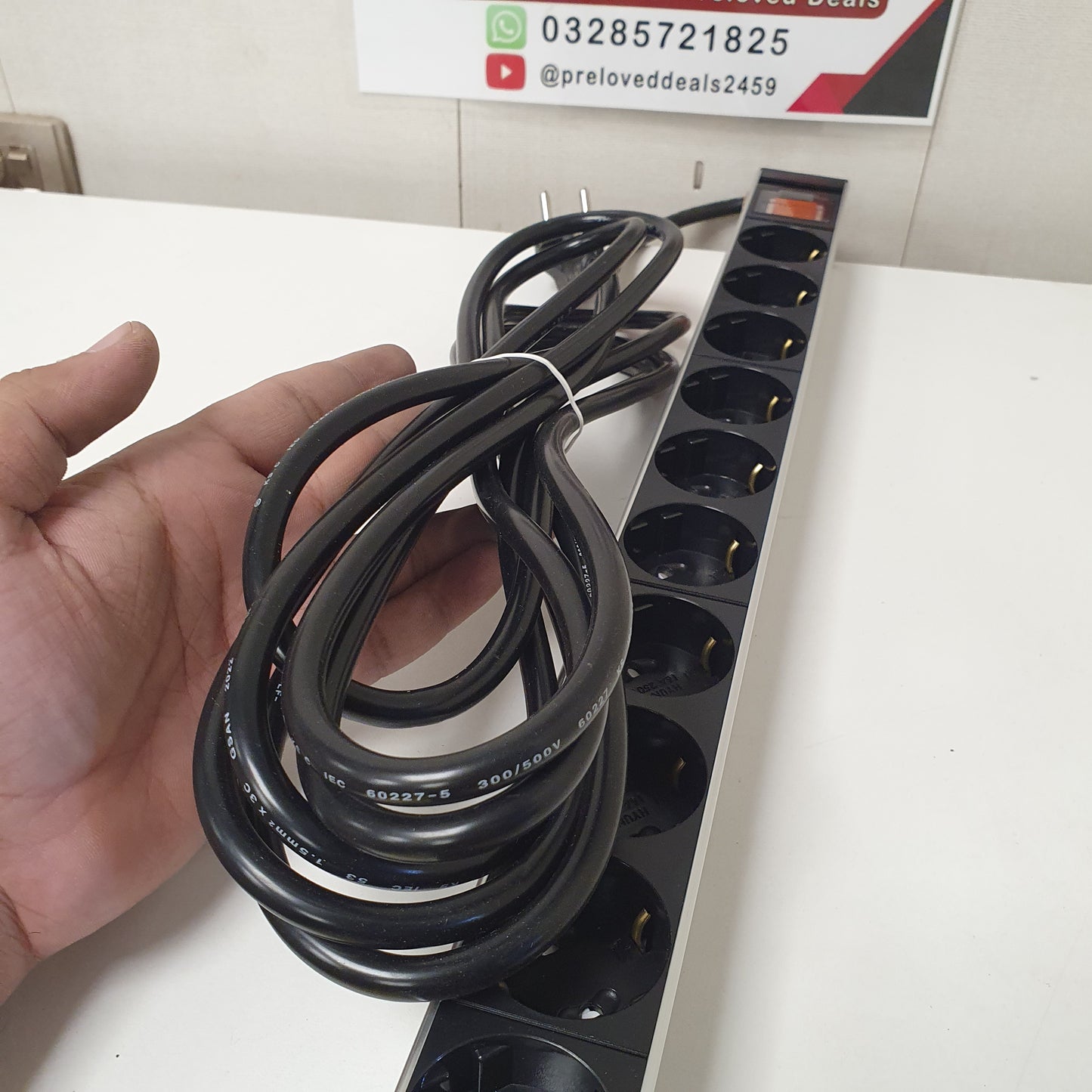 12 Socket Extension for Server and Bt Miners Heavy Duty Cable , 3