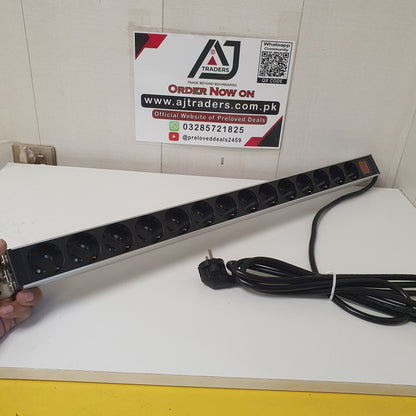 Longest 14 Socket Aluminium Silver Black extension Board by hyundai Korea, 3