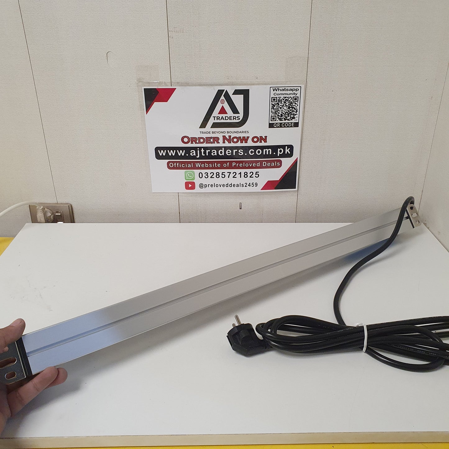 Longest 14 Socket Aluminium Silver Black extension Board by hyundai Korea, 3