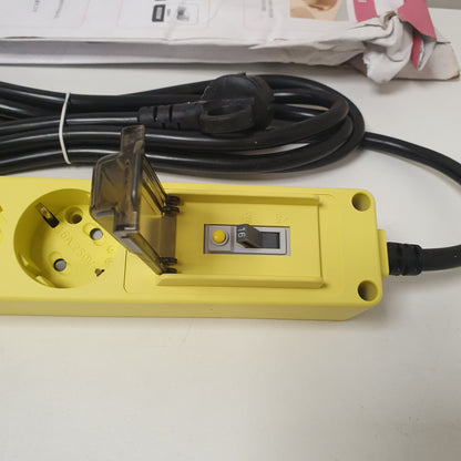 HDB16 Breker Model 4 Socket Extension Board Yellow  , 20