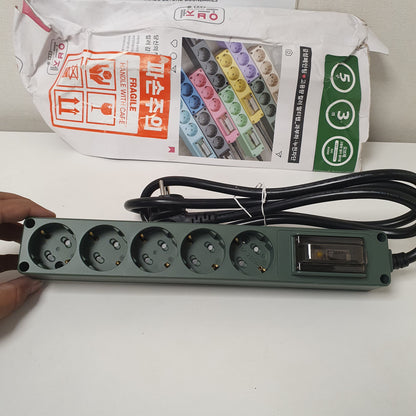 HDB16 Breaker Model Hyundai Extenion Board 5 Sockets, 1