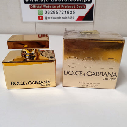 Dolce & Gabbana the one gold perfume, 32950