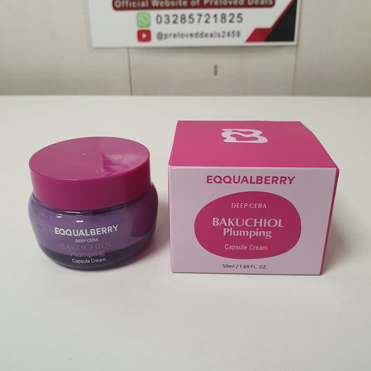 Equal berry Deep Cera Bakuchiol  Plumping Capsule Cream, 12200