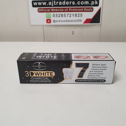 3d White Charcoal Tooth Paste, 31450