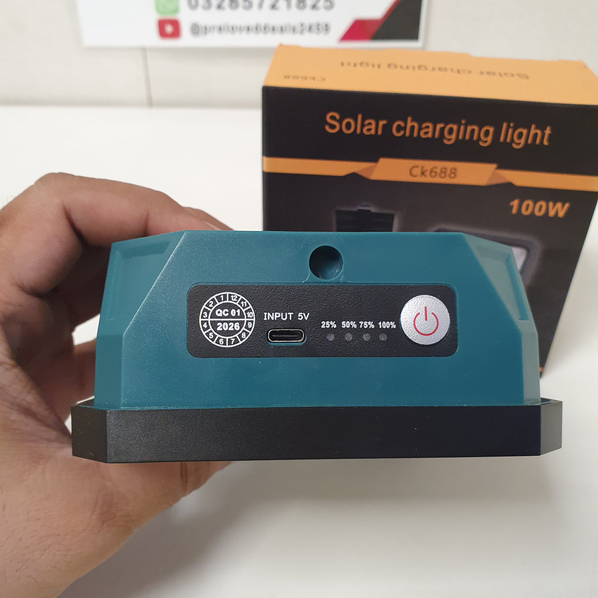 Solar Charging Light CK688 100w, 22700
