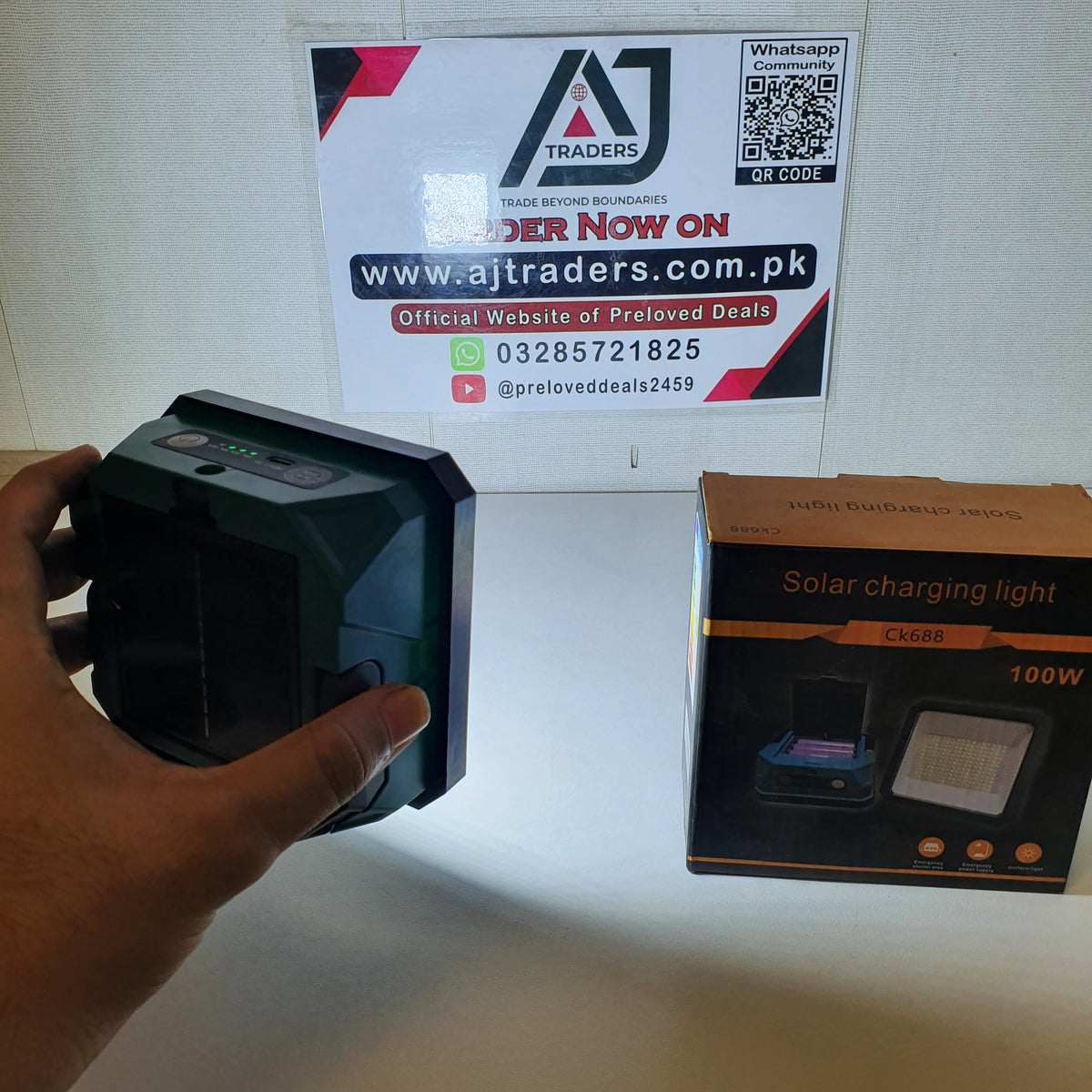 Solar Charging Light CK688 100w, 22700