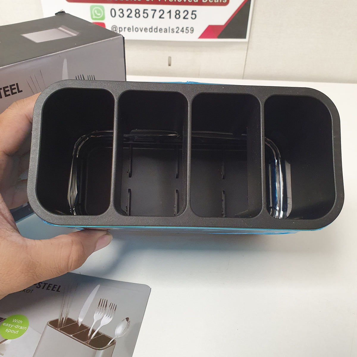 Stainless Steel cutlery Bucket , 41700