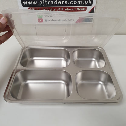 Multi Storage Food Box with Silicone lid, 31450