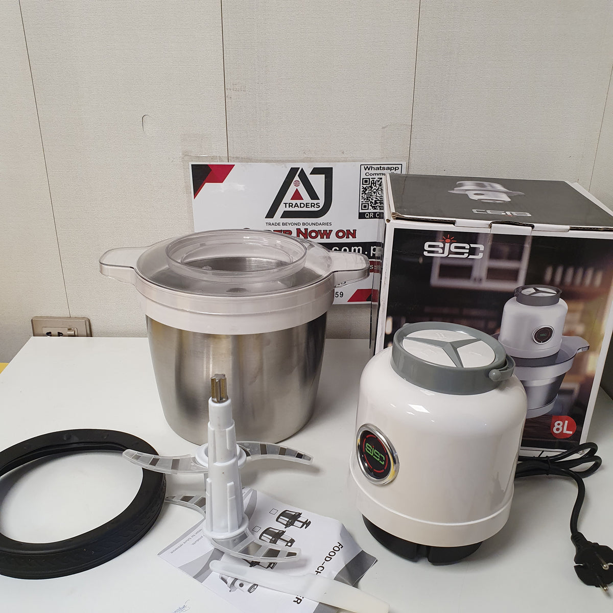 Stainless Steel Blades Multi Chopper 8 Liters  33450