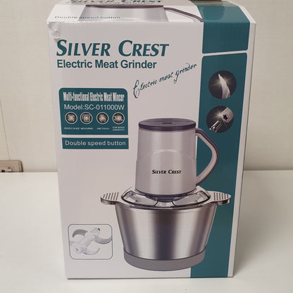 Silver Crest 3L Meat Grinder Double Speed, 14450