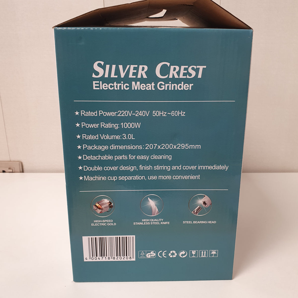 Silver Crest 3L Meat Grinder Double Speed, 14450