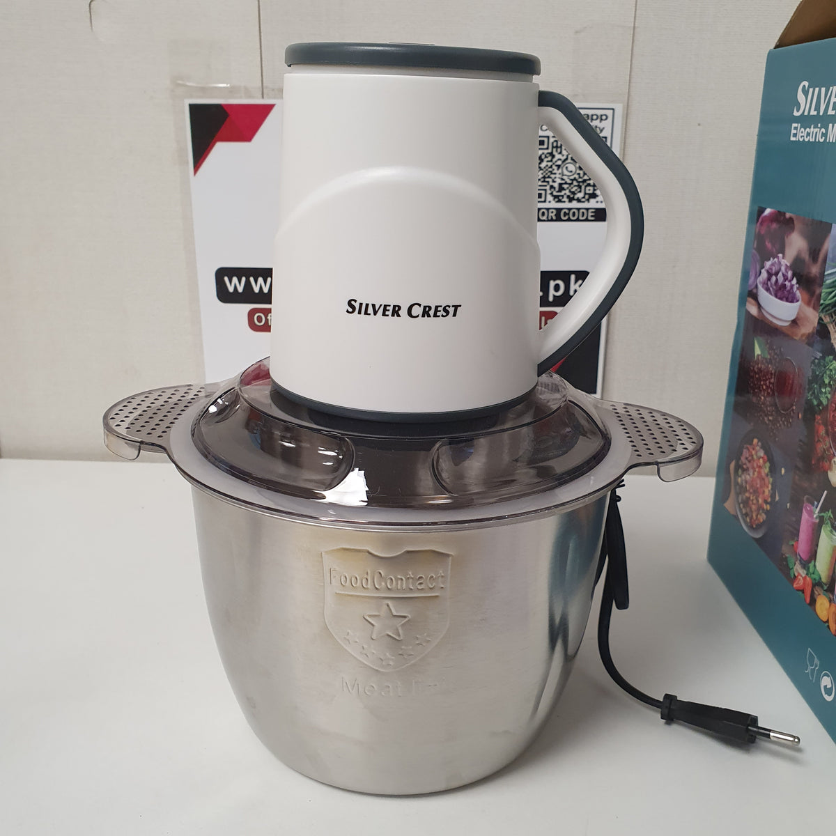 Silver Crest 3L Meat Grinder Double Speed, 14450