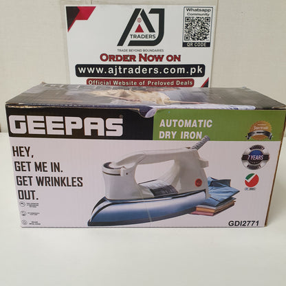Geepas Automatic Dry Iron, 117750