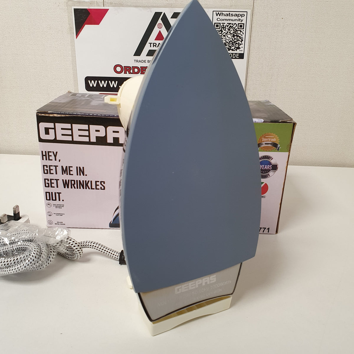 Geepas Automatic Dry Iron, 117750