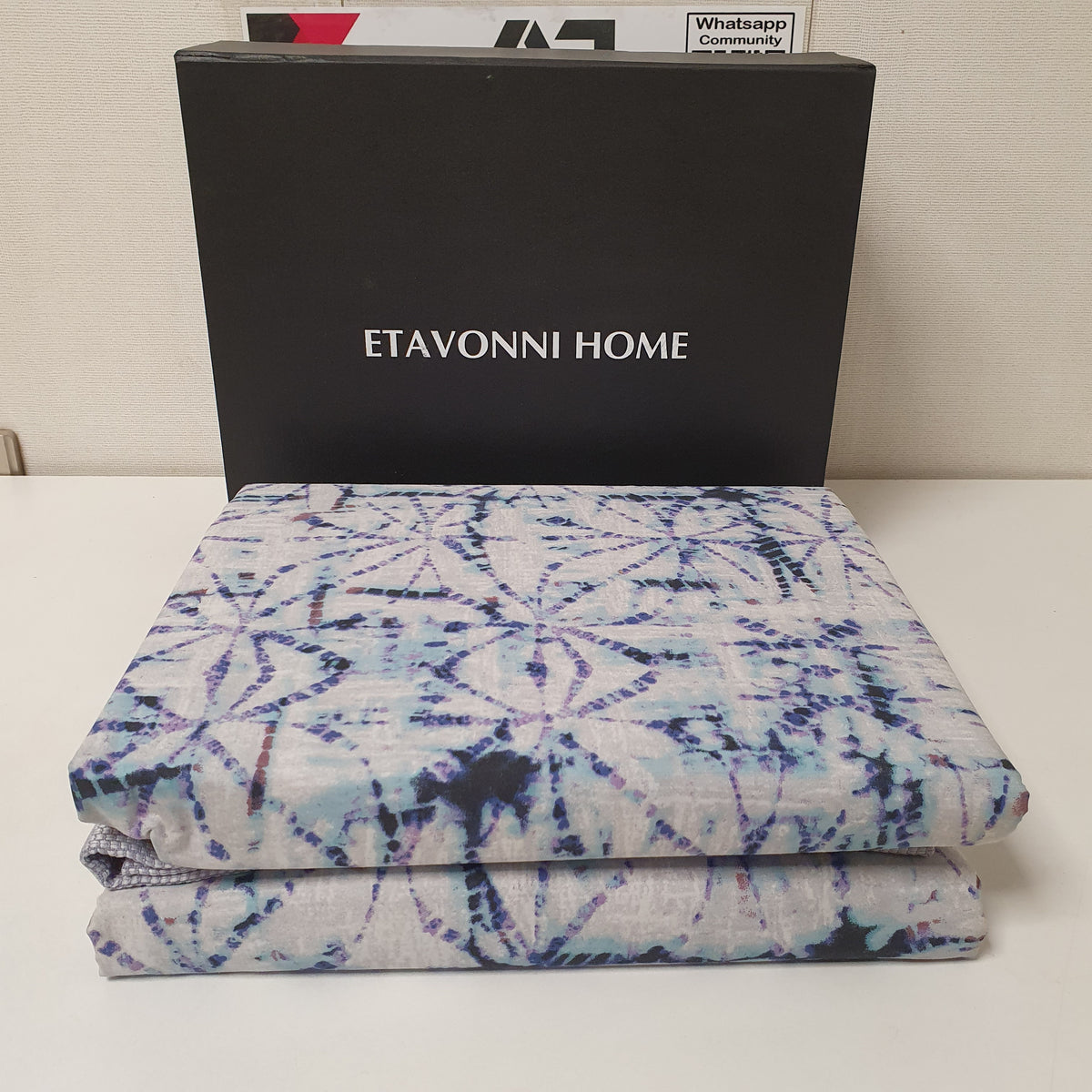 Etvonni Home Grey Blue print, 9