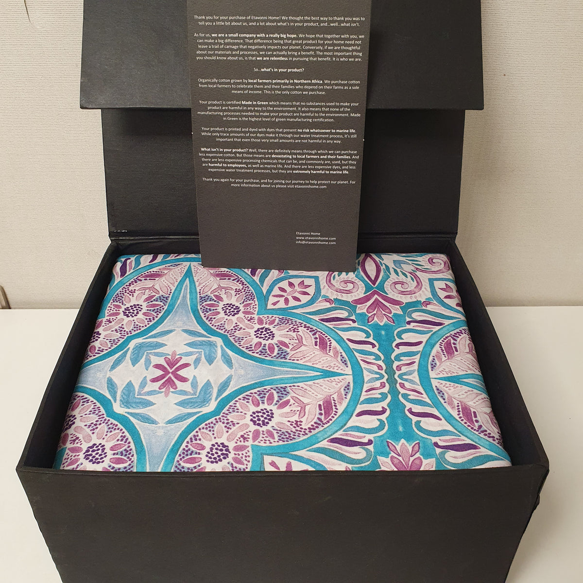 Etavoni Home Boxed Pack Bed sheet Grrn Purple, 4
