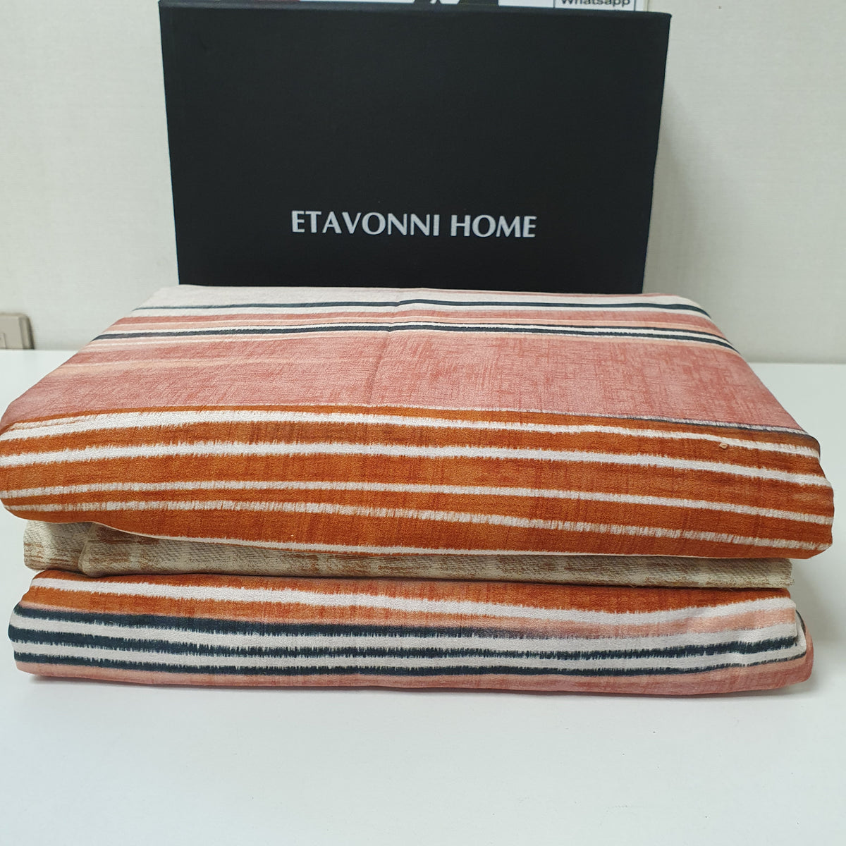 Etavonni Home Bed Sheet Brown White, 4