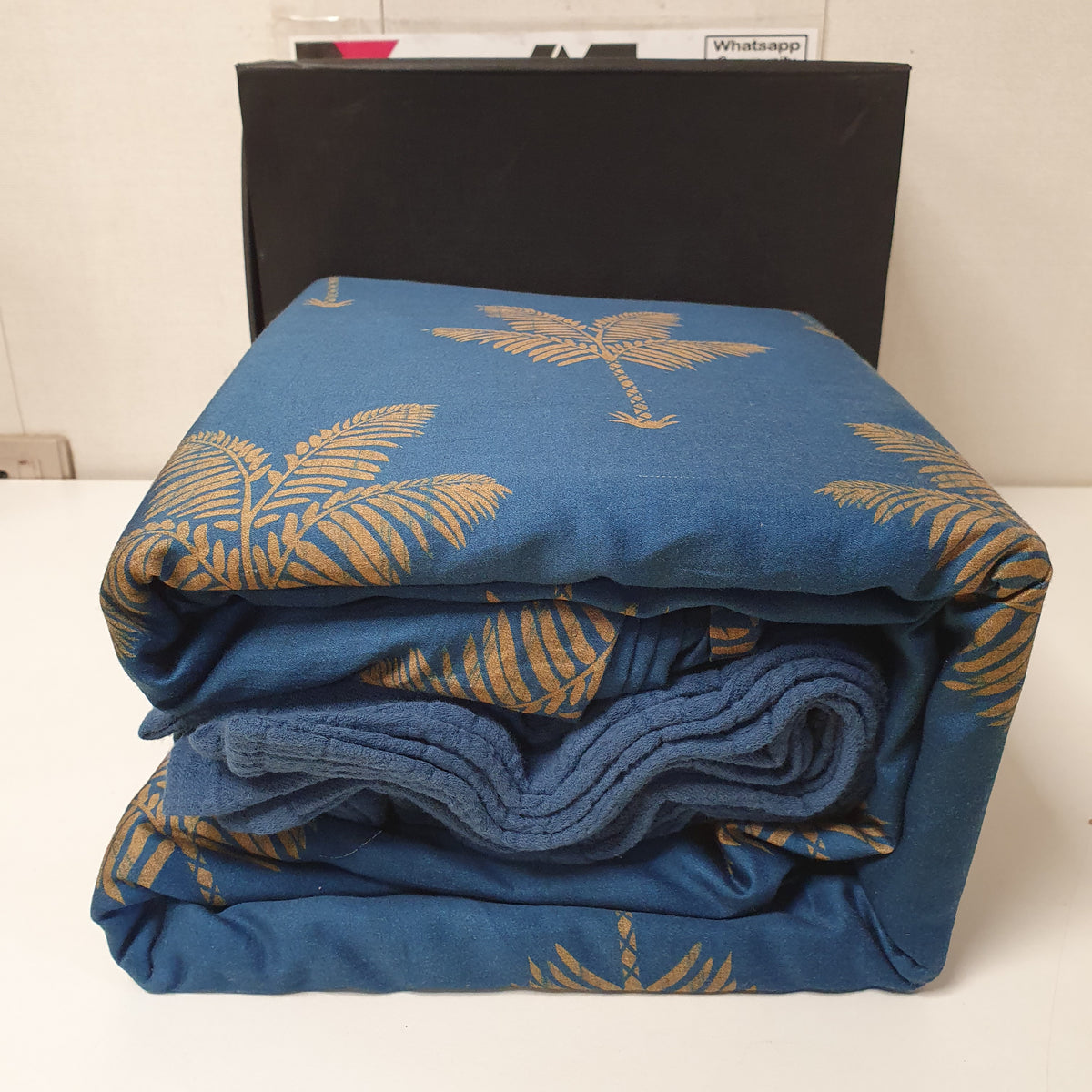 Etavonni Home Bed sheet Blue Brown, 5