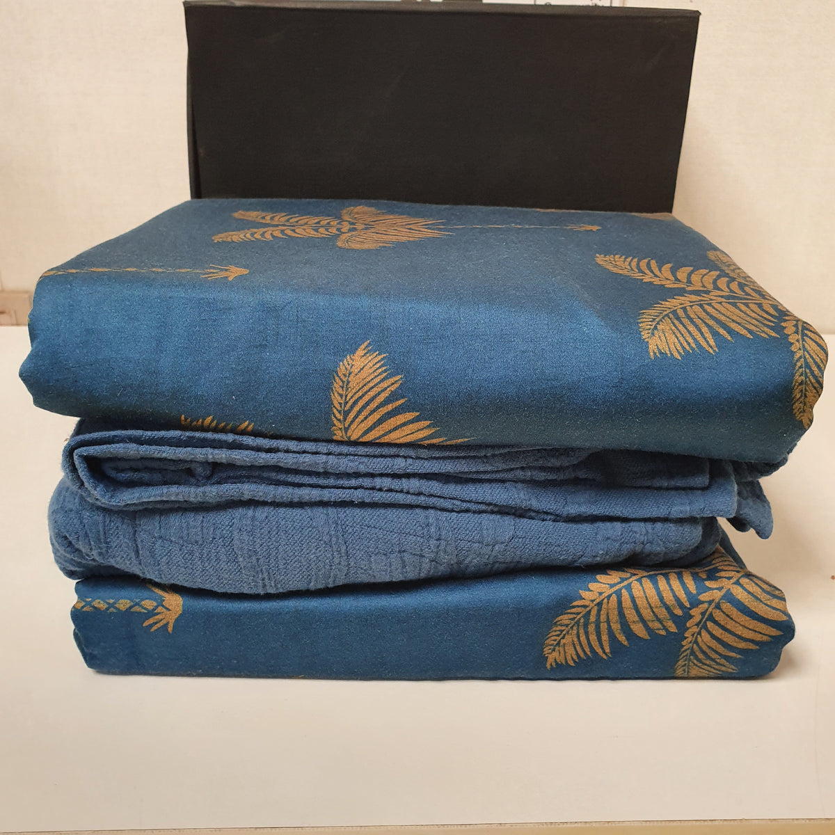 Etavonni Home Bed sheet Blue Brown, 5