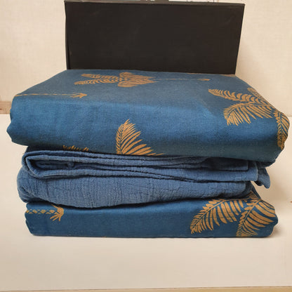 Etavonni Home Bed sheet Blue Brown, 5