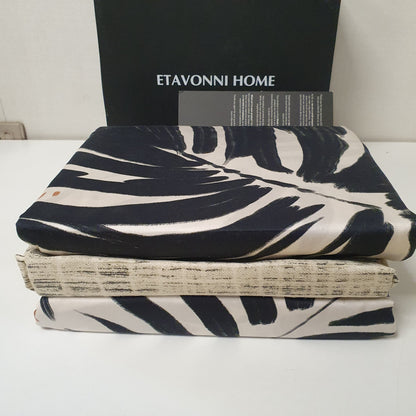 Etavonni Home Blue Offwhite Bedsheet , 1