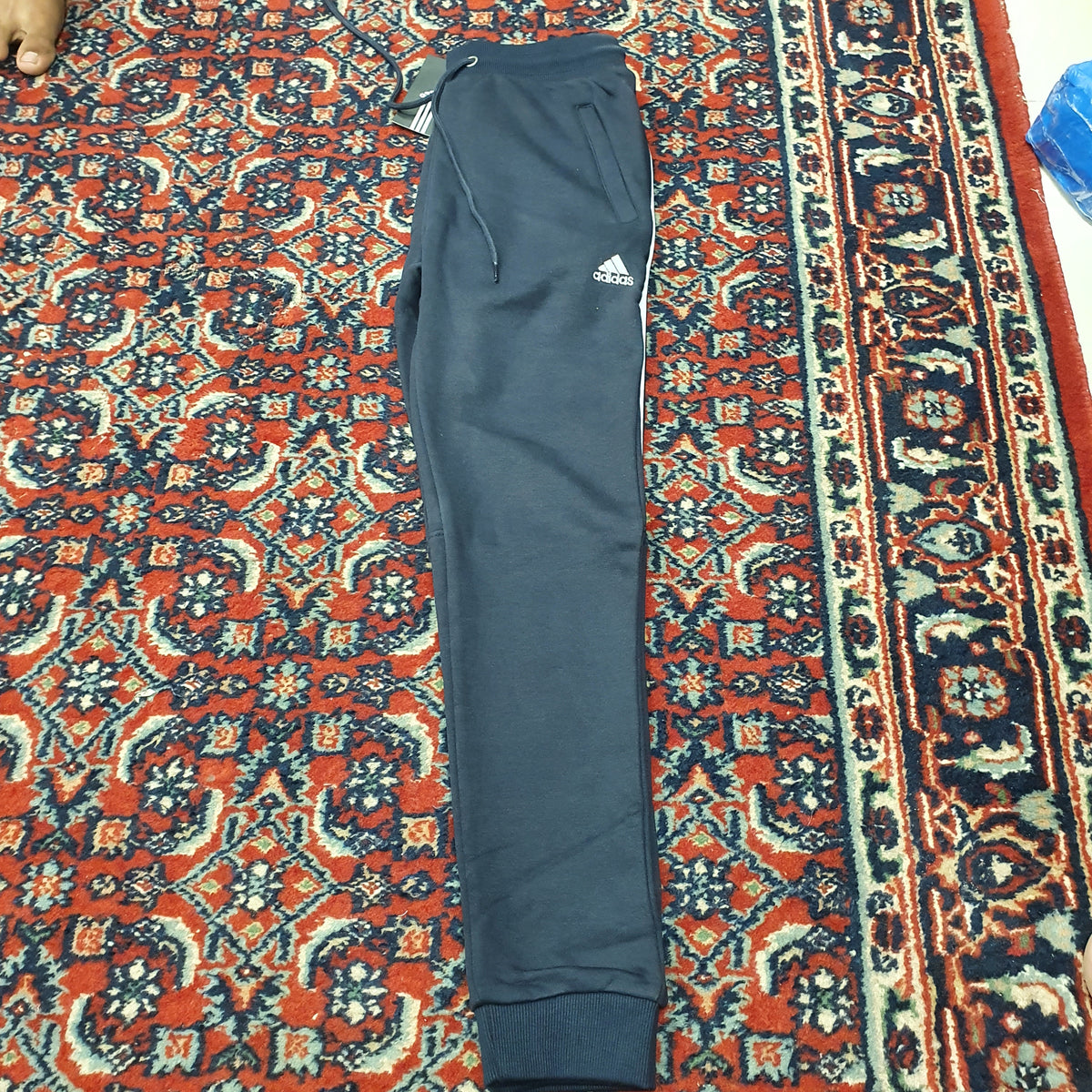 Adidas Blue Trouser White Lines, 4555